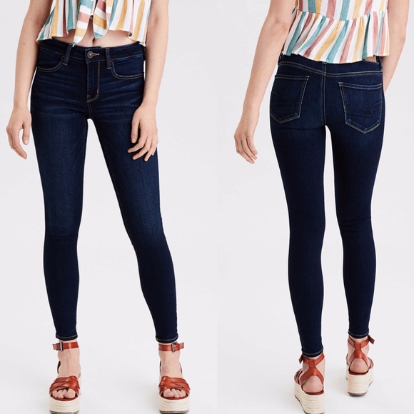 american eagle super skinny stretch jeans